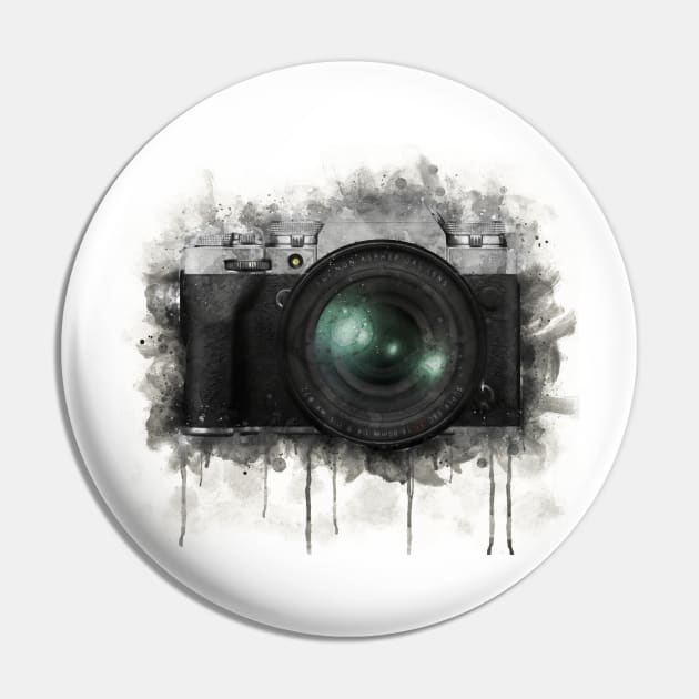 Classic Photographer Pin by FurryBallBunny