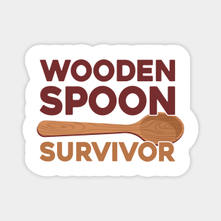 Wooden Spoon Survivor Magnet