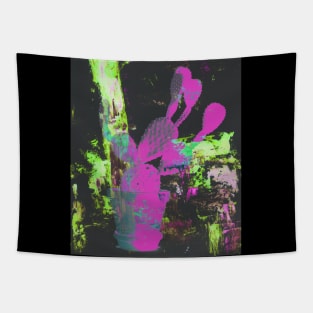 Purple cactus Tapestry