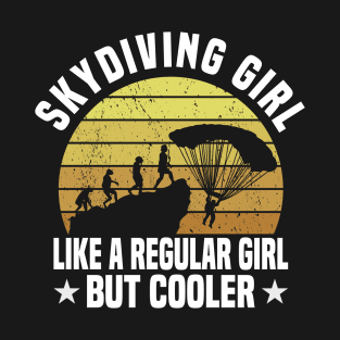 Skydiving Skydiver Parachuting Parachute Skydivers T-Shirt
