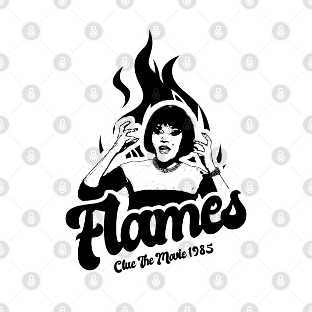 Flames Clue Movie Style Classic by Hand And Finger