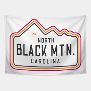 Visiting NC Mountain Cities Black Mountain, NC Neon Range Tapestry