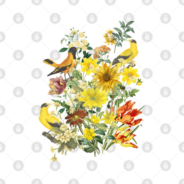 YELLOW BIRDS PARADISE by Biophilia