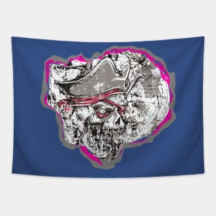 Cool pirate tee shirt design tee Tapestry