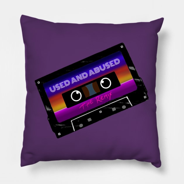 Used & Abused Pod 2023 Logo Pillow by Used & Abused Pod