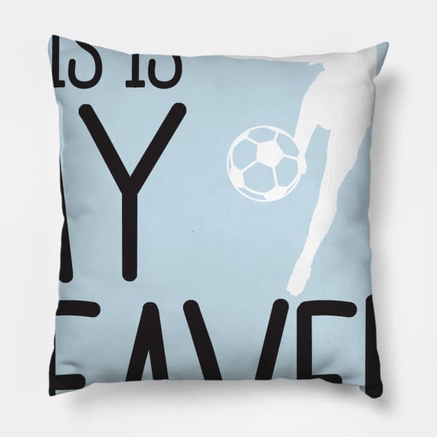 Soccer Lover Pillow by justSVGs