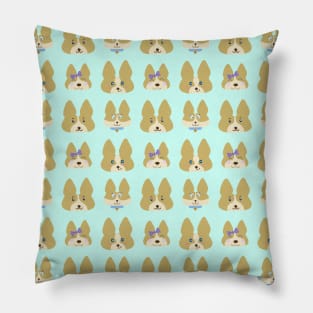 Cute Corgis Allover Pattern Pillow