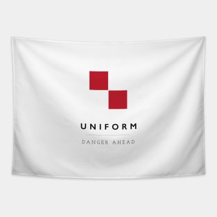 Uniform: ICS Flag Semaphore Tapestry