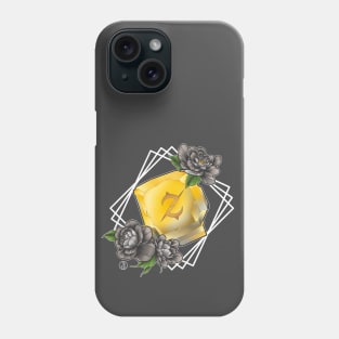 Gunbreaker from FF14 Job Crystal with Flowers T-Shirt Phone Case