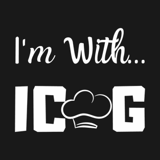 Im With ICAG - White, Iron Chef Alex Guarnaschelli T-Shirt