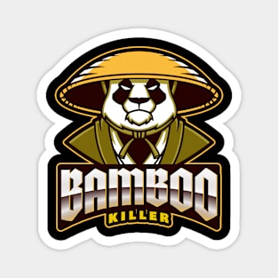 Panda Bamboo Killer Magnet