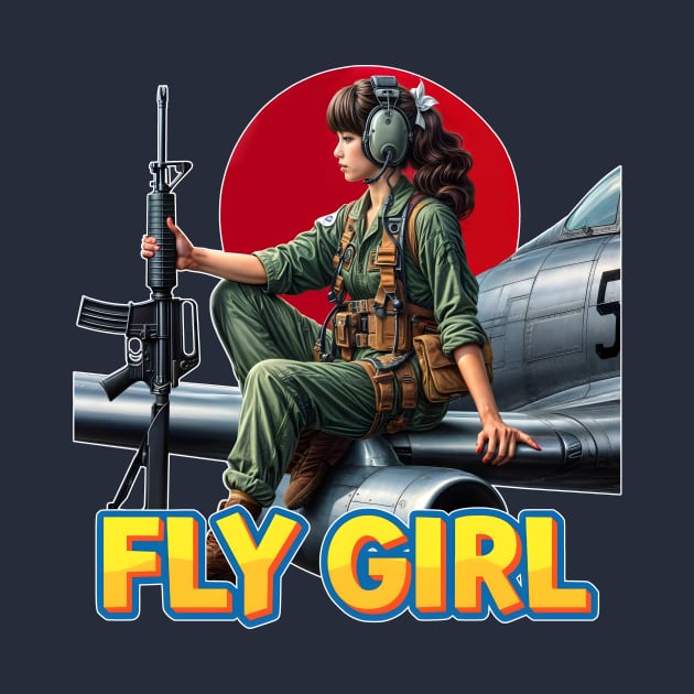 Fly Girl by Rawlifegraphic