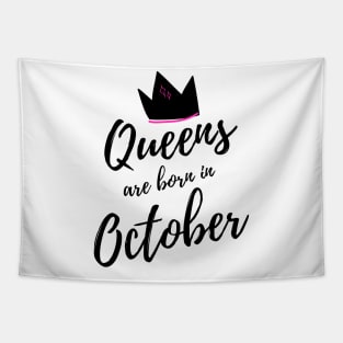 Queens are born in October. Happy Birthday! Tapestry