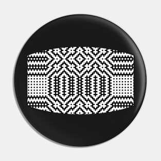 Black And White Pin