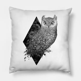 Cosmic Owl Pillow