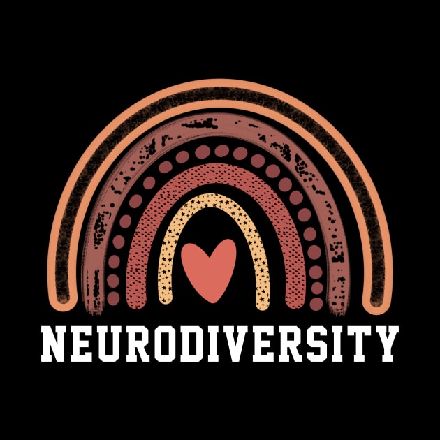 Neurodiversity Spectrum Rainbow Autism Awarness Month by soufyane