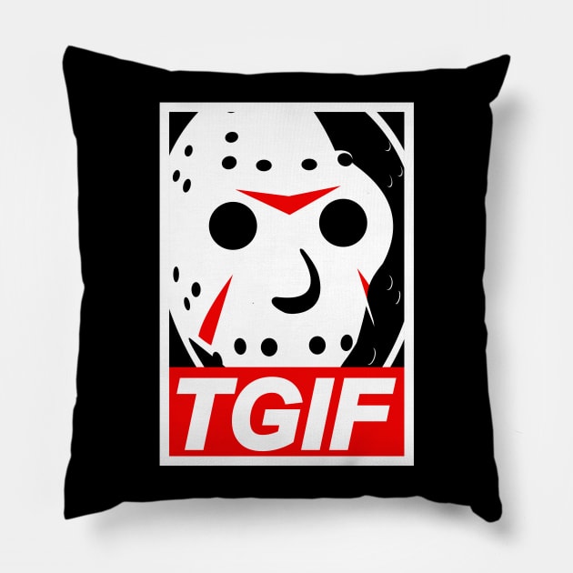 TGIF Jason Pillow by triggerleo