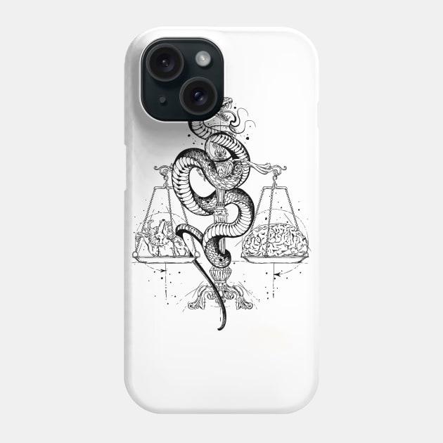 Snake scale Phone Case by Vivian Art