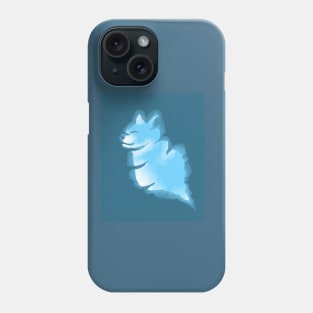 Cat cloud digital art Phone Case