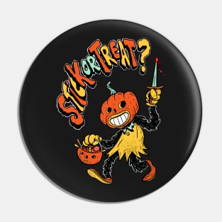 Stick or Treat - Happy Halloween! Pin