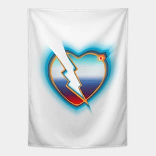 HEART OF THUNDER Tapestry