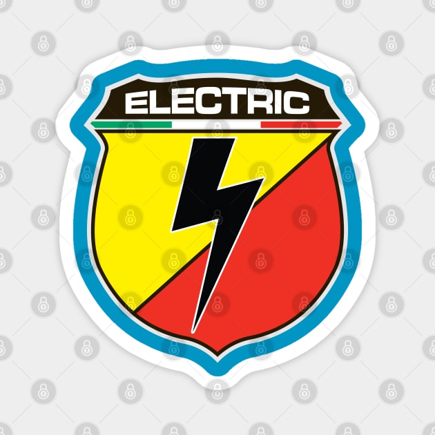 Electric Abarth Magnet by CreativePhil