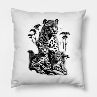 Jungle Leopard Pillow