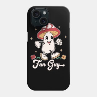 Vintage Fungi Fun Guy Funny Toadstool Pun Phone Case