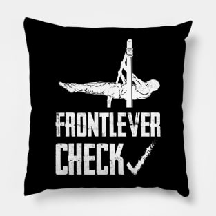 Front Lever Check - Street Workout Pillow