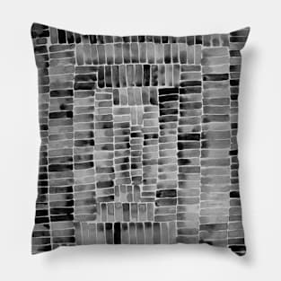 Watercolor abstract rectangles Pillow