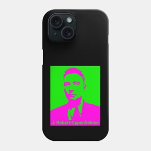 Oppenheimer - Pink on Lime Phone Case