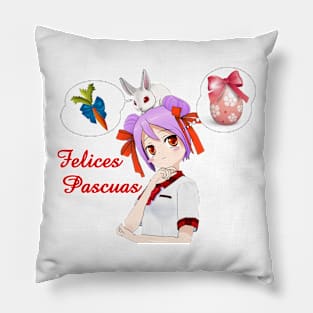 Felices Pascuas (Personalizable) Pillow