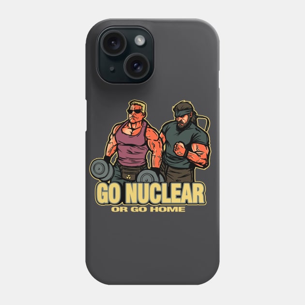 Go Nuclear Phone Case by AndreusD