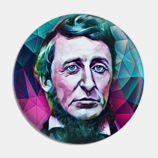 Henry David Thoreau Snow Portrait | Henry David Thoreau Artwork 8 Pin