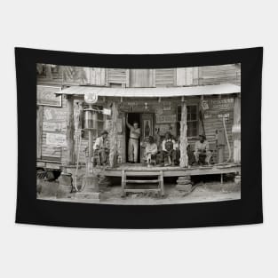 Carolina Country Store, 1939. Vintage Photo Tapestry