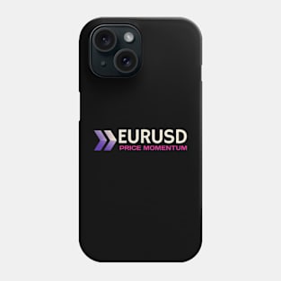 EURUSD PRICE MOMENTUM Phone Case