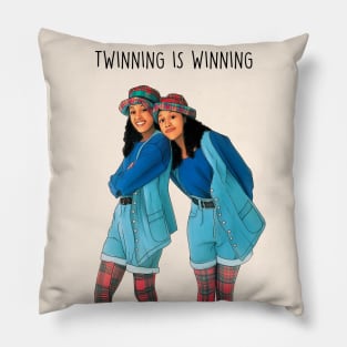 TWINNING IS WINNING Pillow