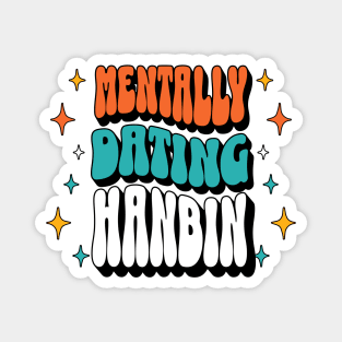 ZB1 zero base one mentally dating sung hanbin typography zerose | Morcaworks Magnet