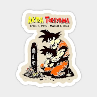 RIP Akira Toriyama Magnet