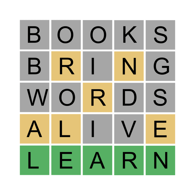 Books Bring Words Alive Wordle by numpdog