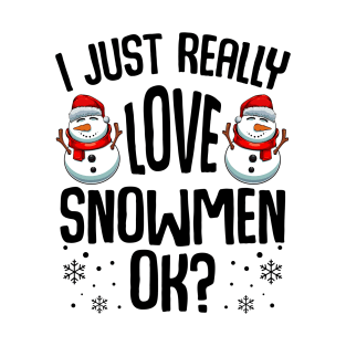 Christmas Snowman T-Shirt