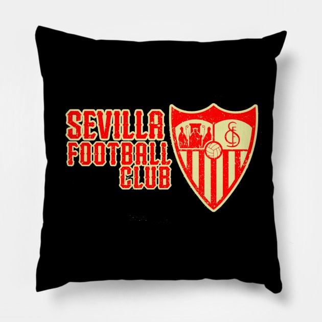 Sevilla FC Pillow by HUNTINGisLIFE