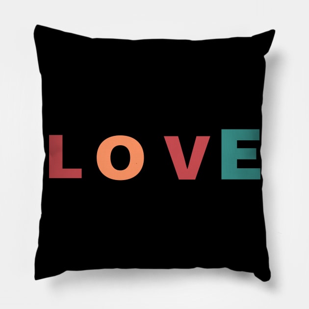 Love Cool Inspirational Christian Pillow by Happy - Design