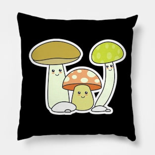 Everyone Know Kawaii Mushrooms Over The Next Pillow