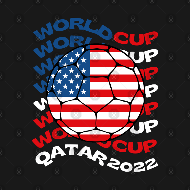 USA Qatar 2022 by footballomatic