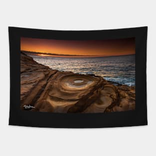 Putty Beach Sunrise Tapestry