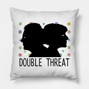 DOUBLE THREAT V2 Pillow