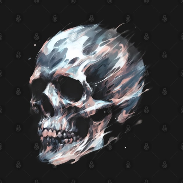 Skull marble by Evgmerk