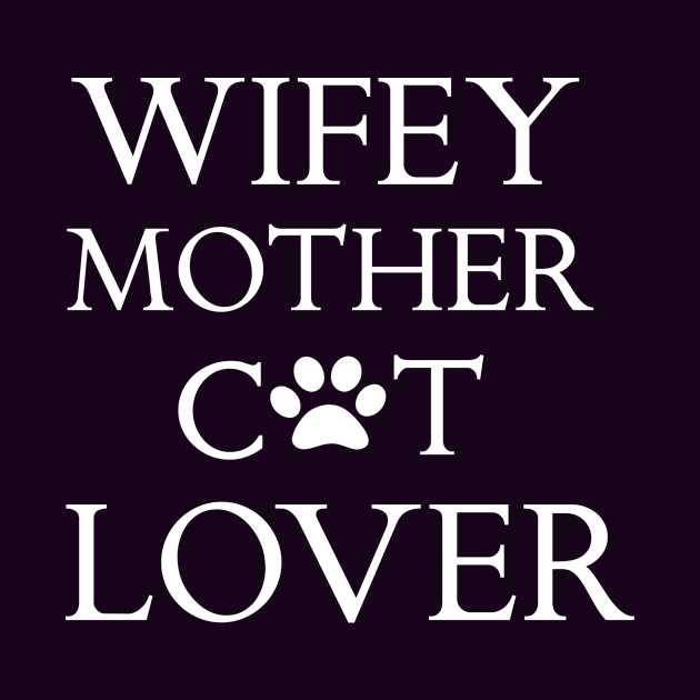 happy mothers day shirts wifey mother cat lover gift idea by OSAMA DESIGNER