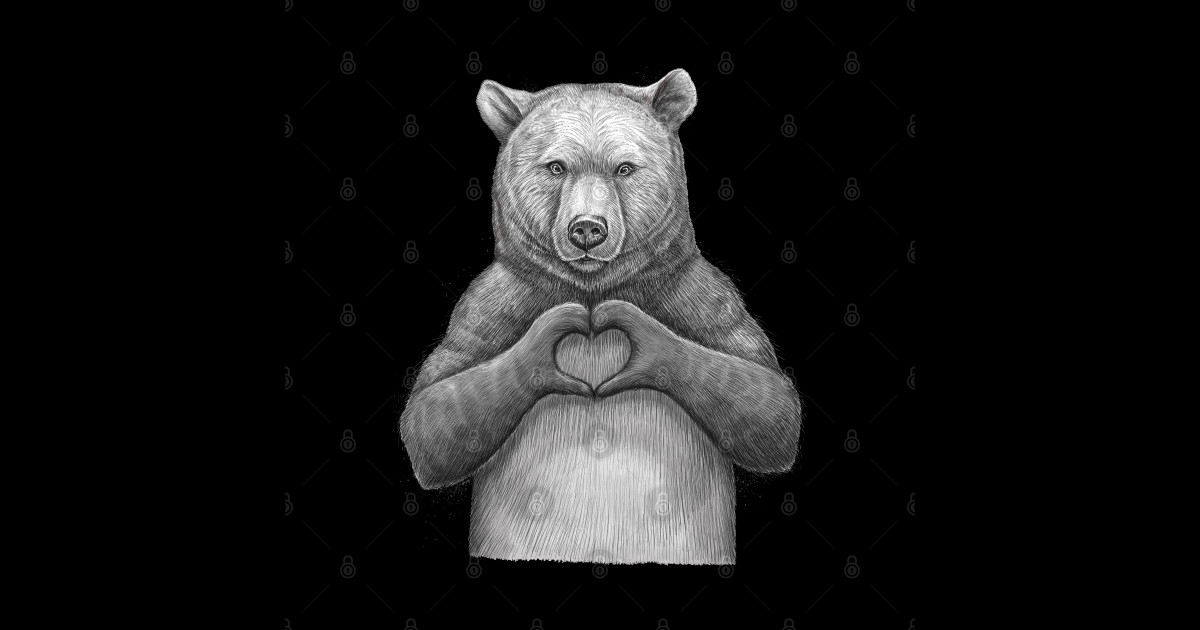 Bear With Love Bears T Shirt Teepublic